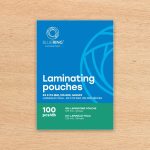 Lamináló fólia 83x113mm, 125 micron 100 db/doboz, Bluering