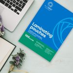 Lamináló fólia A5, 80 micron öntapadó hátlappal 100 db/doboz, Bluering