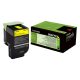 Lexmark CX410/510 toner yellow ORIGINAL