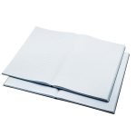 Beírókönyv A4, 200lap fekete PVC borító Bluering vonalas