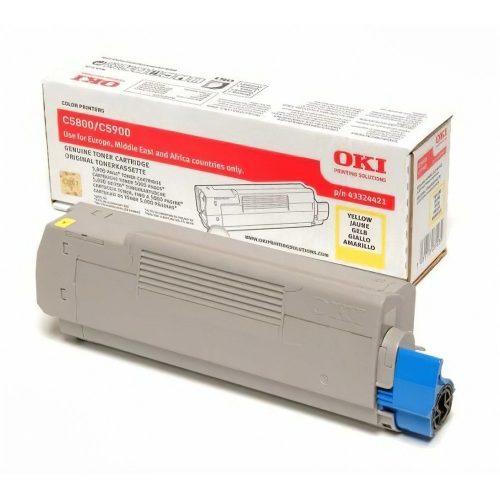 Oki C5800/C5900 toner yellow ORIGINAL