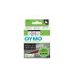 Feliratozógép szalag Dymo D1 S0720830/45803 19mmx7m, ORIGINAL, fekete/fehér