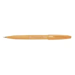 Ecsettoll, kalligrafikus hajlékony hegyű, Pentel SES15C-F narancs