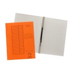 Gyorsfűző A4, 230g. karton Bluering®, narancs