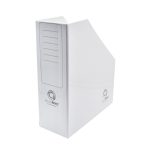 Iratpapucs 9cm, karton, fóliázott Bluering® fehér