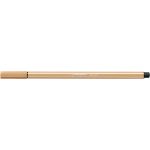 Rostirón, filctoll 1mm, M STABILO Pen 68 okker