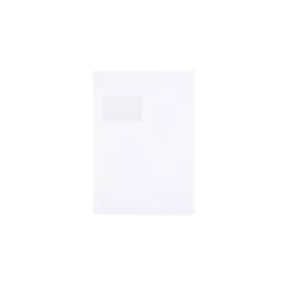   Boríték TC/4 szilikonos bélésnyomott bal ablak 50x100 ablak bal oldalról 20mm felülről 52mm Bluering® fehér
