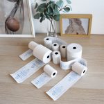 Hőpapír 110 mm széles 28fm hosszú, cséve 12mm, 5 tekercs/csomag, BPA mentes ( 110/50 ) nyomatlan