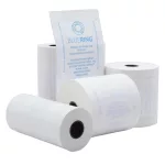 Hőpapír 37 mm széles, 50fm hosszú, cséve 12mm, 10 tekercs/csomag, ( 37/63 ) BPA mentes Bluering®
