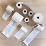 Hőpapír 37 mm széles, 50fm hosszú, cséve 12mm, 10 tekercs/csomag, ( 37/63 ) BPA mentes Bluering®