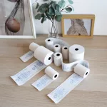 Hőpapír 37 mm széles, 50fm hosszú, cséve 12mm, 10 tekercs/csomag, ( 37/63 ) BPA mentes Bluering®