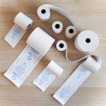 Hőpapír 57 mm széles, 27fm hosszú, cséve 12mm, 10 tekercs/csomag, ( 57/50 ) BPA mentes Bluering®