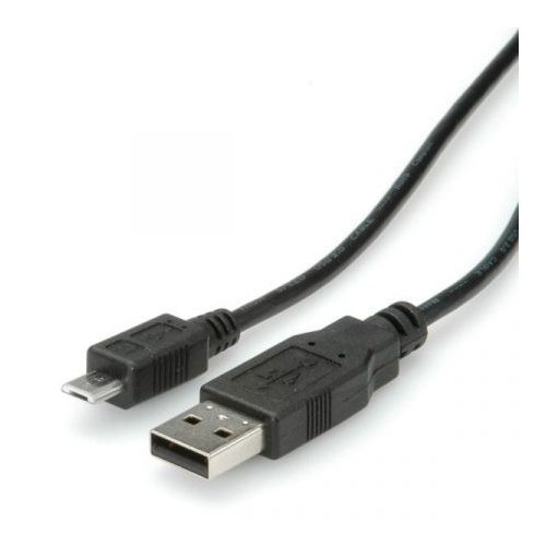 Roline USB A-micro B 2.0 0,8m kábel