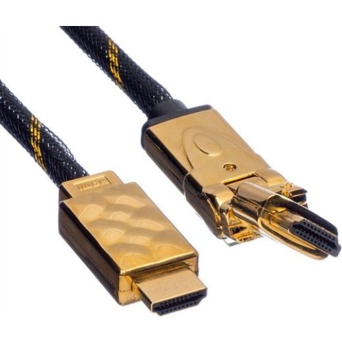 Roline Gold HDMI Ethernettel 2m aranyozott kábel
