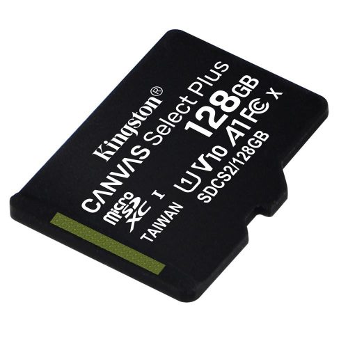 SD 128 GB Kingston Micro SDXC CL10 Adapter nélkül