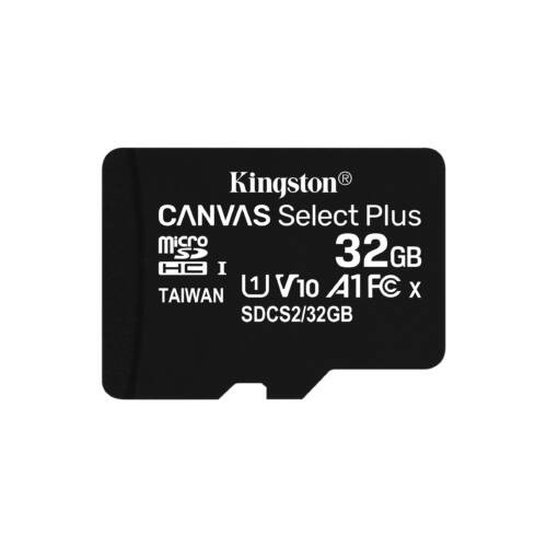 Kingston MicroSDHC 32GB Class10 Adapter nélkül