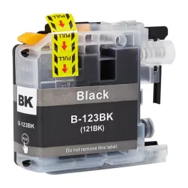 WB Brother LC123 LC-123 Black Utángyártott Tintapatron