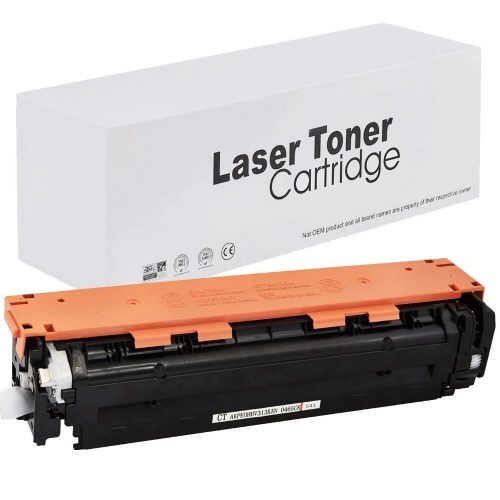 WB HP CB543A No.125A CE323A No.128A CF213A No.131A CRG716 Magenta Utángyártott Toner 1.800 oldal kapacitás