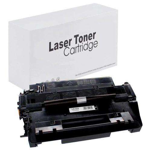 WB HP CE255A No.55A CRG724 Utángyártott Toner 6.000 oldal kapacitás