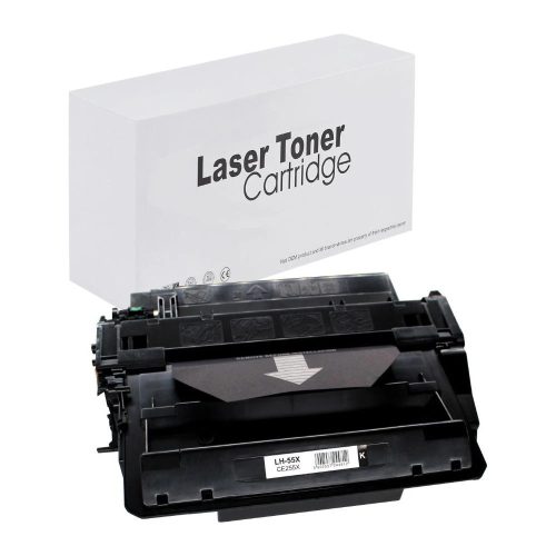 WB HP CE255X No.55X CRG724H Utángyártott Toner 12.500 oldal kapacitás