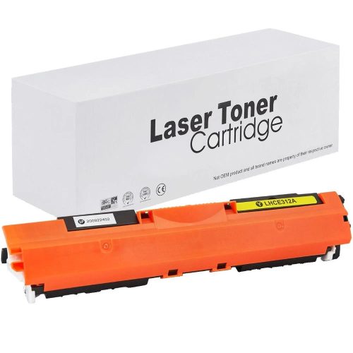 WB HP CE312A No.126A CF352A No.130A Yellow Utángyártott Toner 1.000 oldal kapacitás