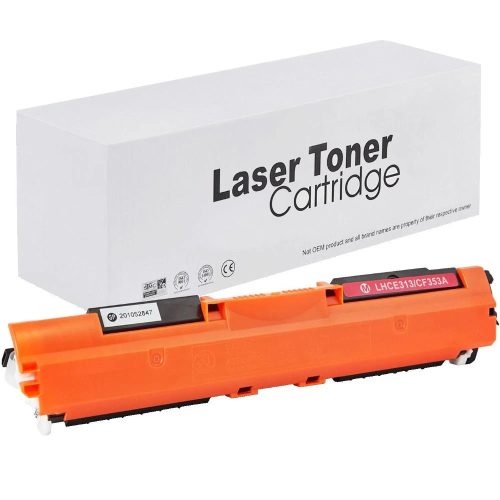 WB HP CE313A No.126A CF353A No.130A Magenta Utángyártott Toner 1.000 oldal kapacitás
