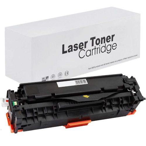 WB HP CE410X No.305X CF380X No.312X CC530A No.304A CRG718 Black Utángyártott Toner 4.400 oldal kapacitás