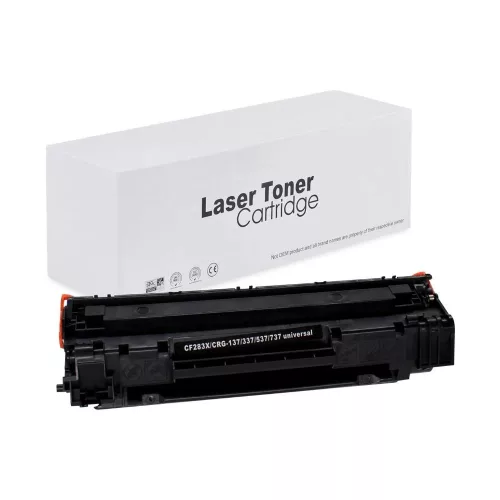 WB HP CF283X 283X No.83X CRG737 Utángyártott Toner 2.400 oldal kapacitás