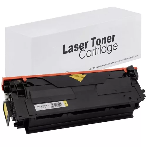 WB HP CF362X No.508X Yellow Utángyártott Toner 9.500 oldal kapacitás