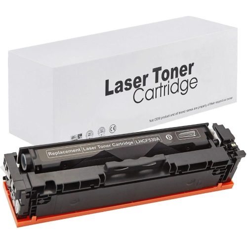 WB HP CF530A No.205A Black Utángyártott Toner 1.100 oldal kapacitás