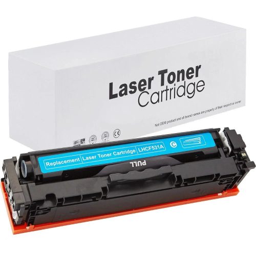 WB HP CF531A No.205A Cyan Utángyártott Toner 900 oldal kapacitás