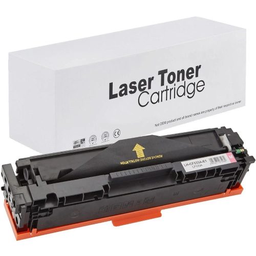 WB HP CF533A No.205A Magenta Utángyártott Toner 900 oldal kapacitás