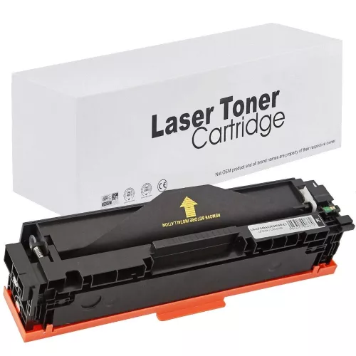 WB HP CF540A No.203A CRG054 Black Utángyártott Toner 1.400 oldal kapacitás