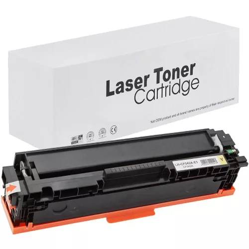 WB HP CF542A No.203A CRG054 Yellow Utángyártott Toner 1.300 oldal kapacitás