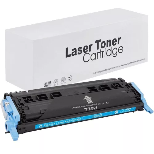 WB HP Q6001A No.124A Cyan Utángyártott Toner 2.000 oldal kapacitás