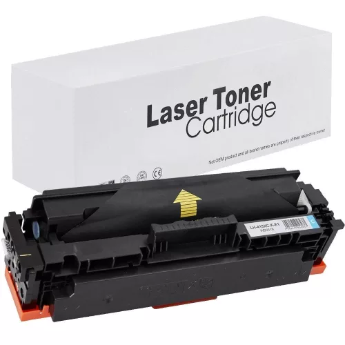 WB HP W2031X No.415X Cyan Chip Nélküli Utángyártott Toner 6.000 oldal kapacitás