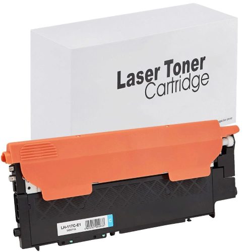 WB HP W2071A No.117A Cyan Chipes Utángyártott Toner 700 oldal kapacitás