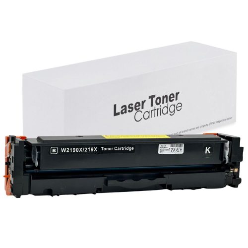 WB HP W2190X No.219X Black Chipes Utángyártott Toner 3.200 oldal kapacitás