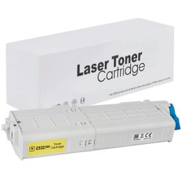   WB Oki C532 MC573 Yellow Utángyártott Toner 6.000 oldal kapacitás