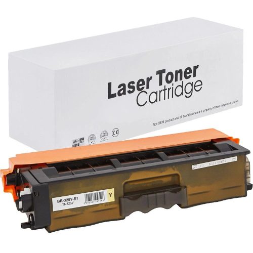 WB Brother TN325 Yellow Utángyártott Toner 3.500 oldal kapacitás
