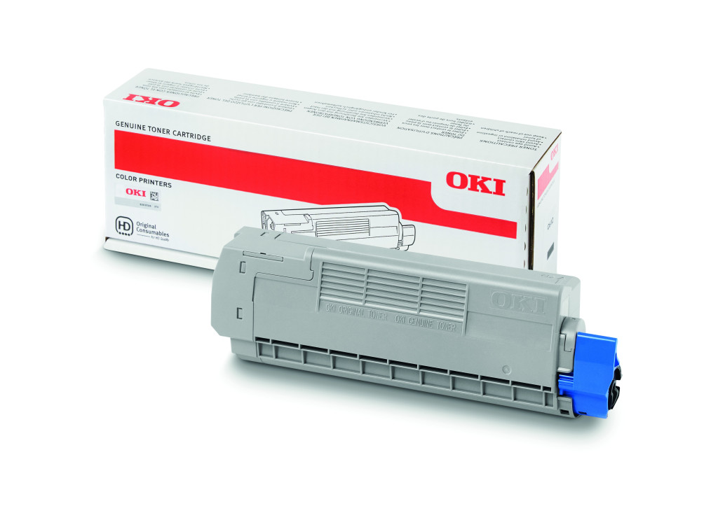Oki C612 Toner Black 8000 oldalra