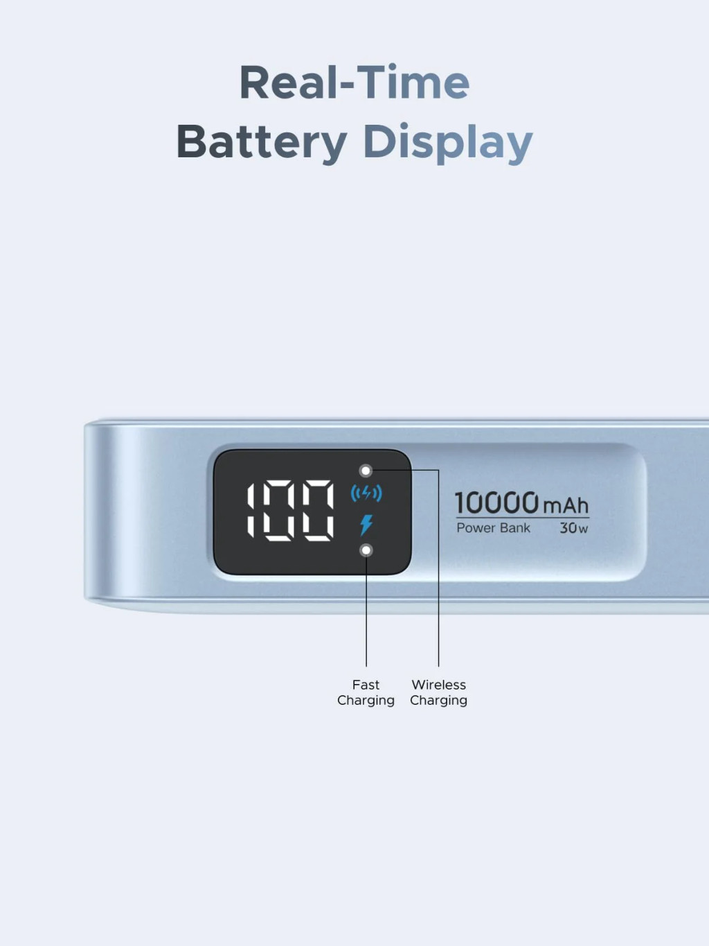 UGREEN mágneses vezeték nélküli powerbank PB773