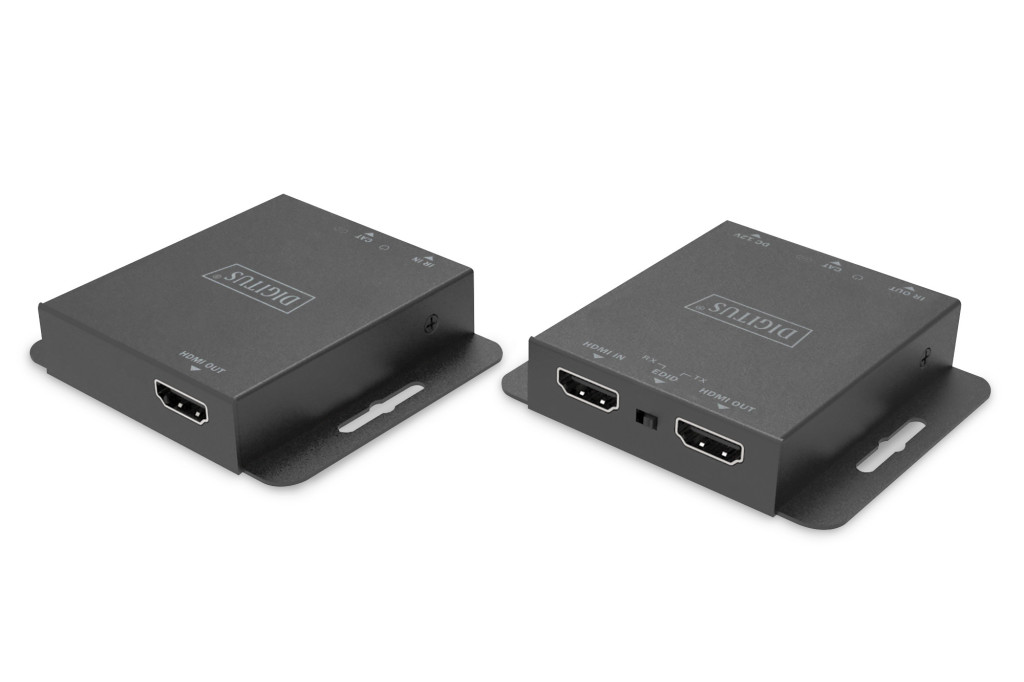 DIGITUS DS-55519 HDMI 4K 30Hz Cat.6/Cat.6A/Cat.7/Cat.8 70m extender szett DIGITUS DS-55519 HDMI 4K 30Hz Cat.6/Cat.6A/Cat.7/Cat.8 70m extender szett