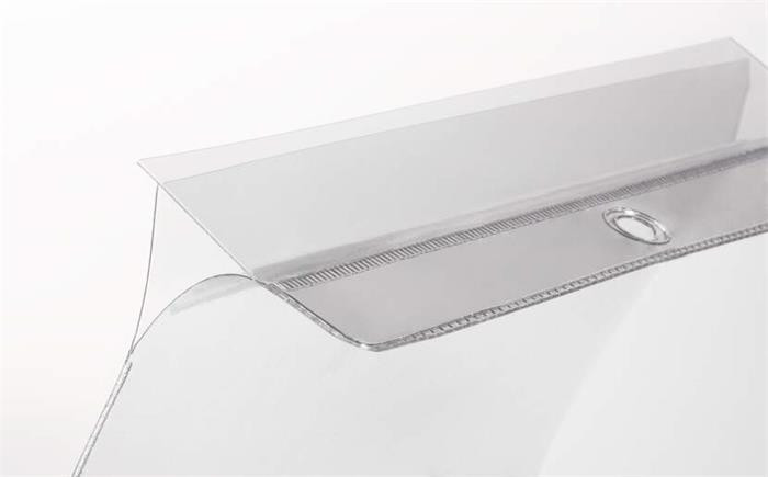 Információs tasak, akasztható, A4, DURABLE, áttetsző