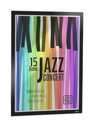 Infokeret, A2, DURABLE "DURAFRAME® POSTER", fekete Infokeret, A2, DURABLE "DURAFRAME® POSTER", fekete