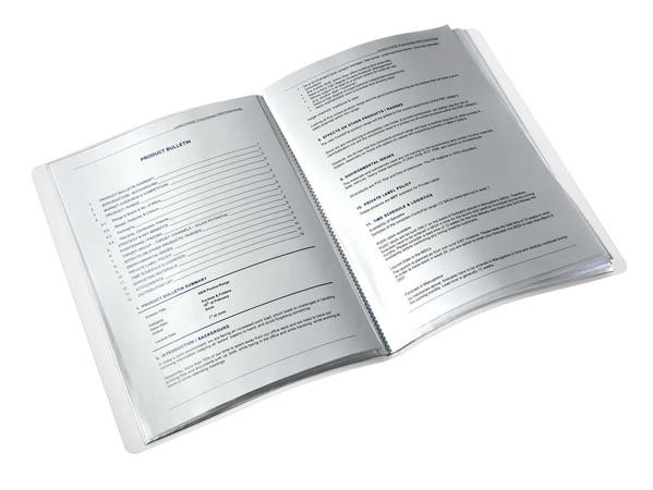 Bemutatómappa, 20 zsebes, A4, LEITZ "Wow", kék Bemutatómappa, 20 zsebes, A4, LEITZ "Wow", kék