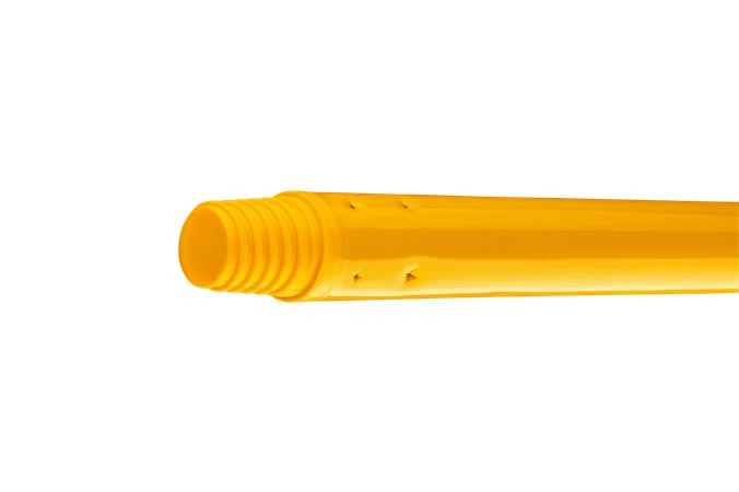 Nyél, menetes, alukróm, 140 cm, BONUS "Heavy Duty", sárga Nyél, menetes, alukróm, 140 cm, BONUS "Heavy Duty", sárga