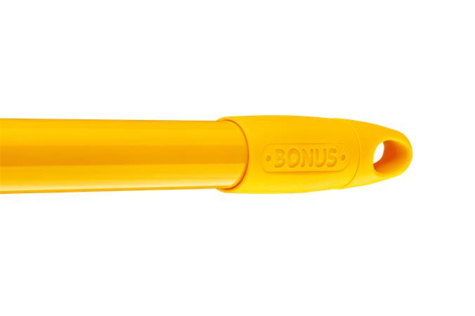 Nyél, menetes, alukróm, 140 cm, BONUS "Heavy Duty", sárga Nyél, menetes, alukróm, 140 cm, BONUS "Heavy Duty", sárga