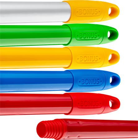 Nyél, menetes, alukróm, 140 cm, BONUS "Heavy Duty", sárga Nyél, menetes, alukróm, 140 cm, BONUS "Heavy Duty", sárga