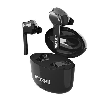 Fülhallgató, vezeték nélküli, Bluetooth 5.0, mikrofonnal, MAXELL "Bass 13", fekete Fülhallgató, vezeték nélküli, Bluetooth 5.0, mikrofonnal, MAXELL "Bass 13", fekete